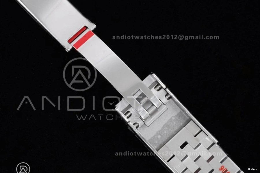 Green 1:1 Edition 904L Datejust Best SS on Gray Bracelet Dial 41 Clean Roman SS SH3235 Steel 0511